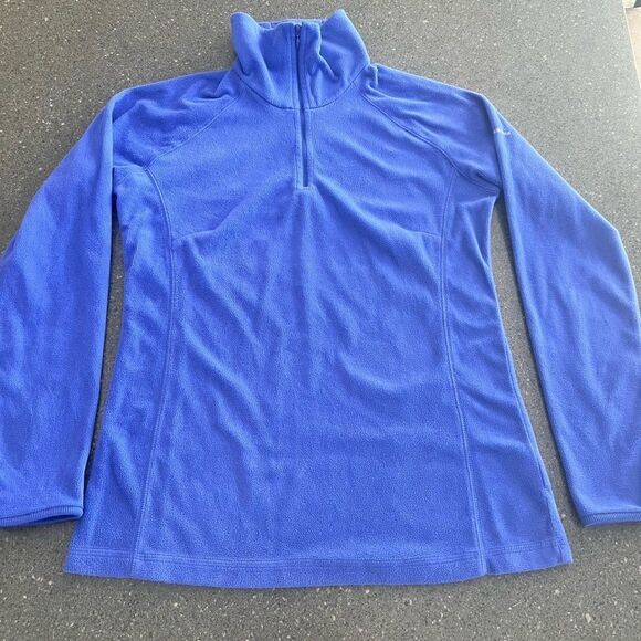 Columbia Women’s half Zip Fleece sweatshirt  jacket size M - Picture 3 of 8